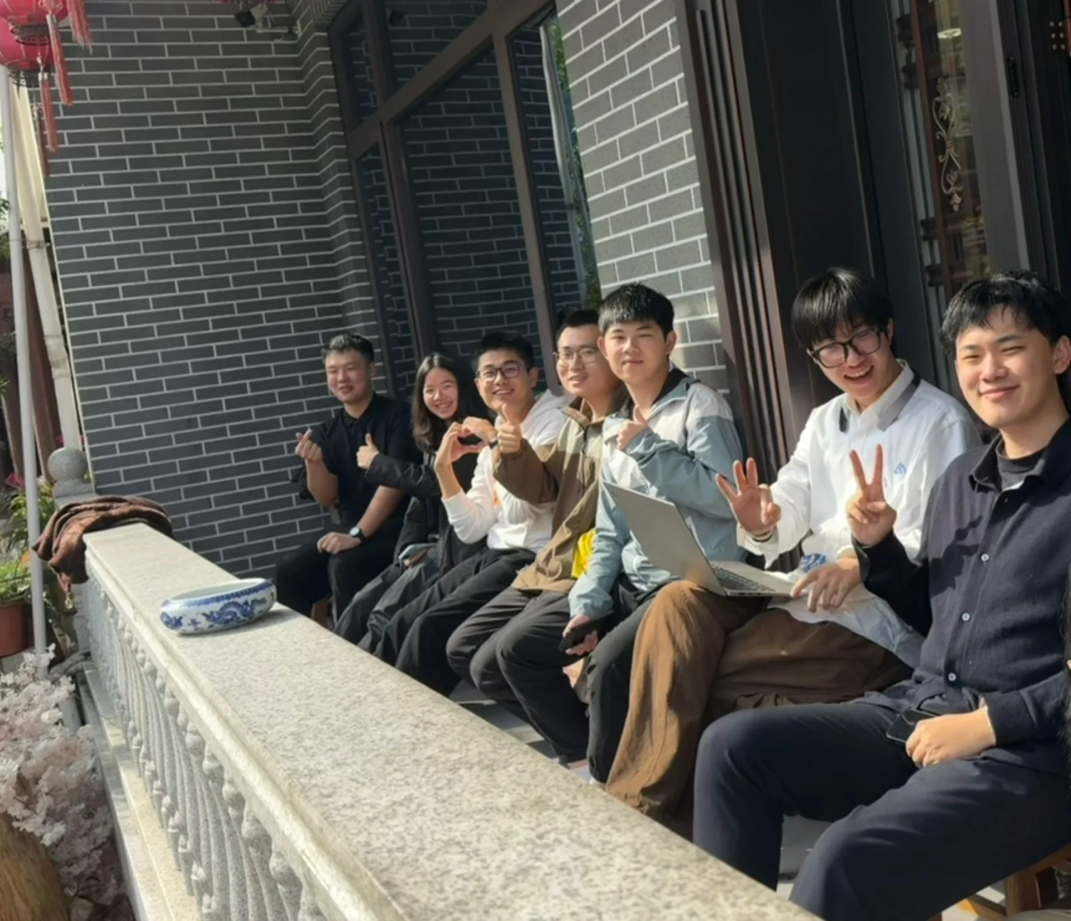 出差路上的伙伴